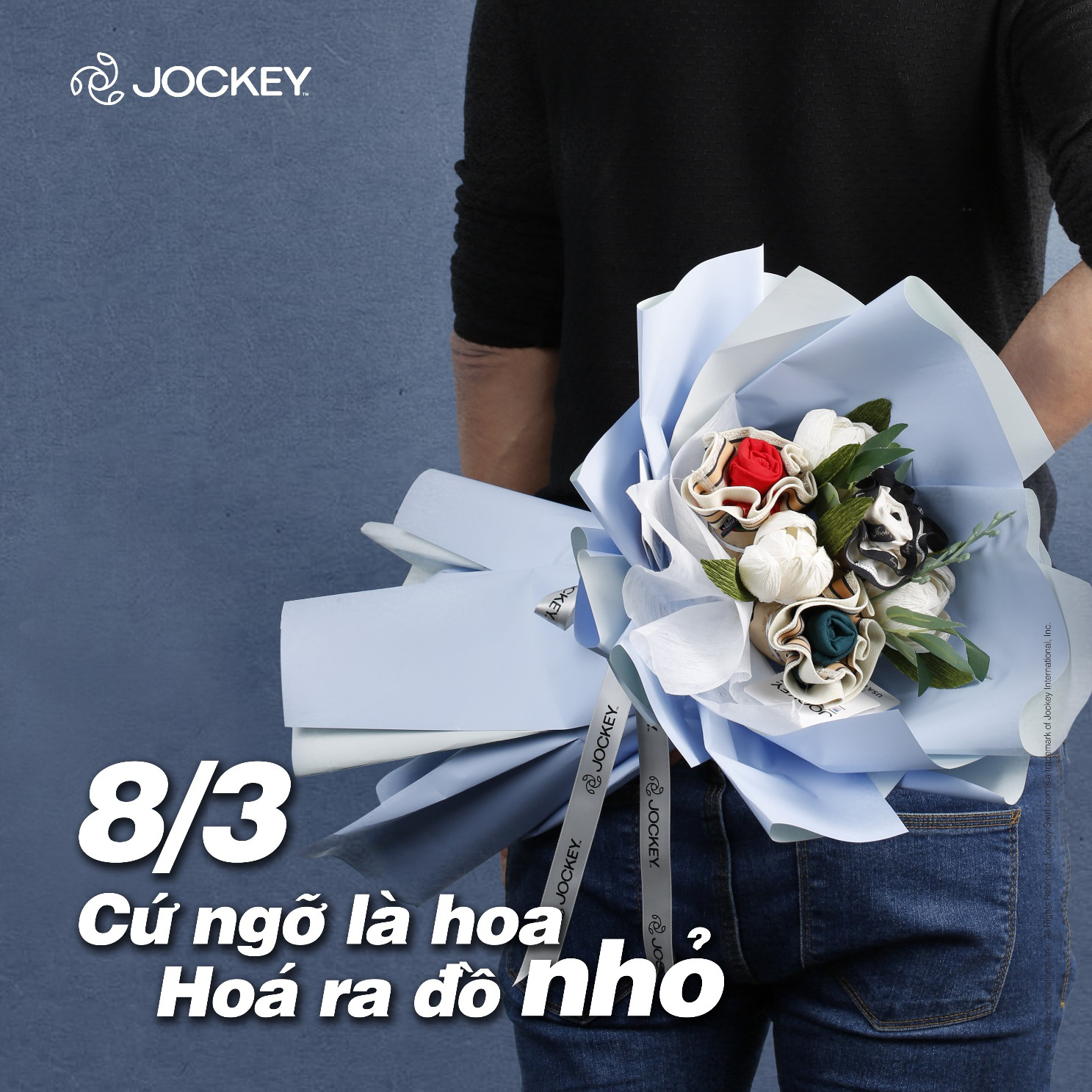 Bó hoa nội y Jockey 8/3 gây sốt vì độc lạ, đàn ông tinh tế không thể bỏ qua - Ảnh 3.