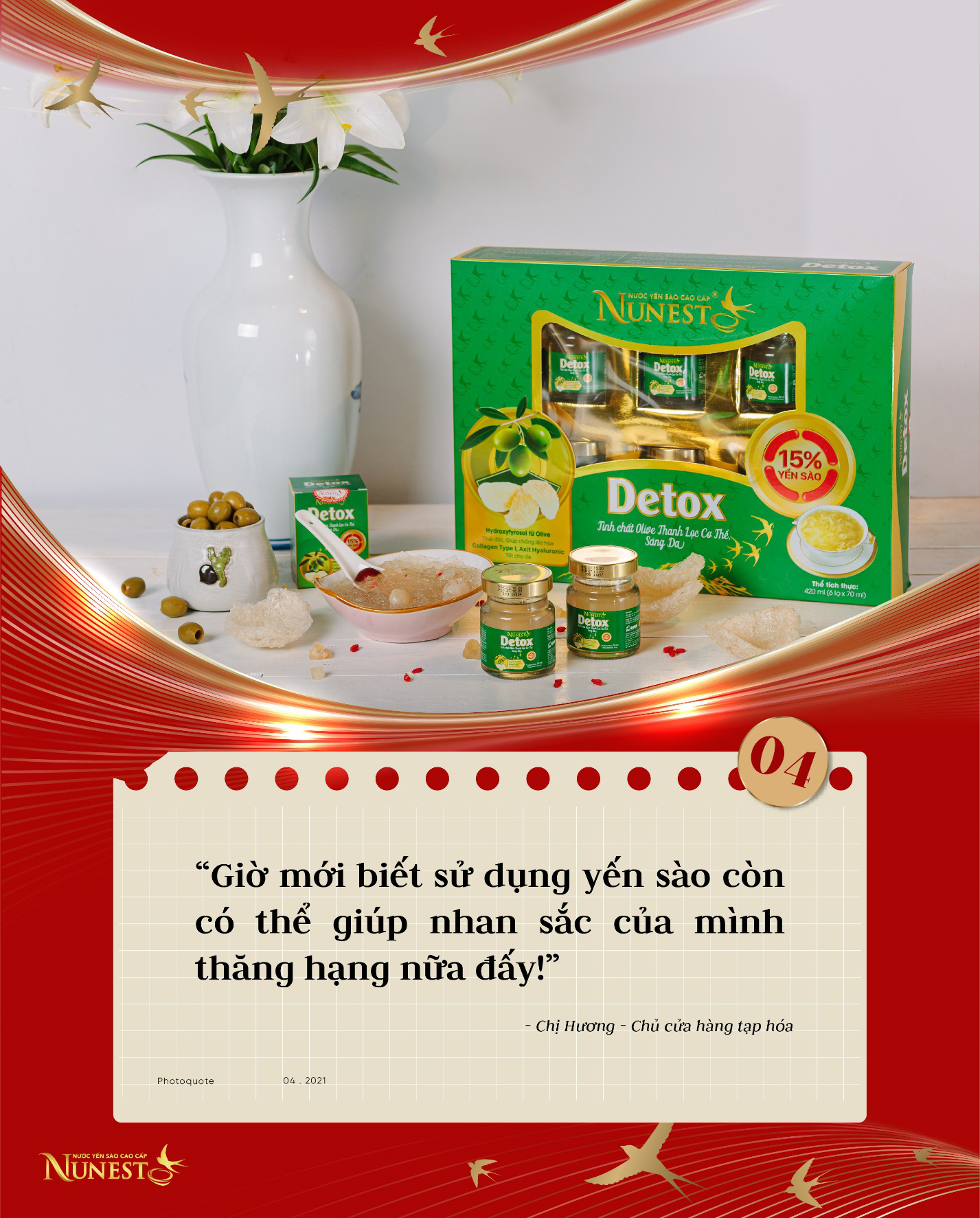Top 5 siêu phẩm “đắt xắt ra miếng” trong Combo dinh dưỡng cho cả nhà của thương hiệu yến sào Nunest - Ảnh 4.