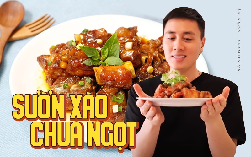 Bỏ qua phốt của Kiên Hoàng, công thức sườn xào chua ngọt của anh vẫn thật sự ngon