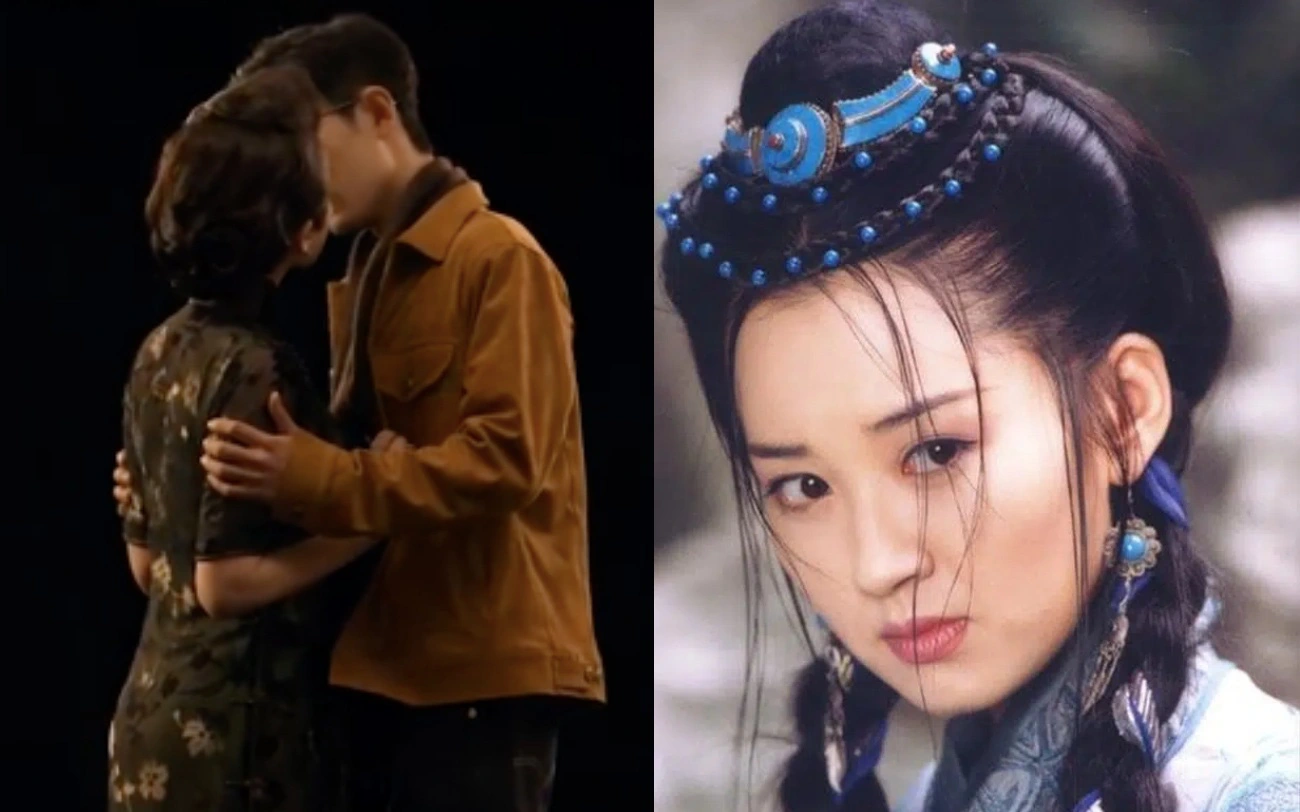 Netizen phát sốt trước cảnh Tiêu Chiến hôn mỹ nhân "Tiếu ngạo giang hồ" lớn hơn đến 22 tuổi