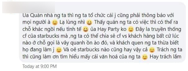 Xôn xao việc khách hàng phản ánh nhân viên và "cựu nhân viên" của Starbucks hà hơi vào bình pha cà phê, mở tiệc trên bàn của khách rồi về bình luận mắng khách kịch liệt? - Ảnh 5.