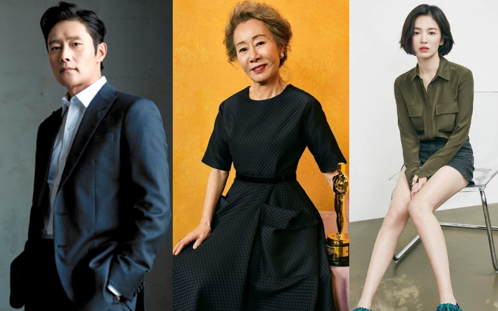 Lee Byung Hun - Gong Hyo Jin - Park Seo Joon "ăn mừng" trước tin sao Hàn 73 tuổi nhận giải Oscar 2021, phản ứng của Song Hye Kyo gây chú ý