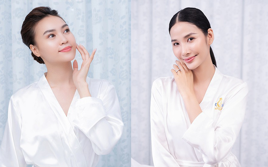 Lan Ngọc, Hoàng Thùy làm đẹp bằng cách “đắp vàng lên mặt” như thế nào?
