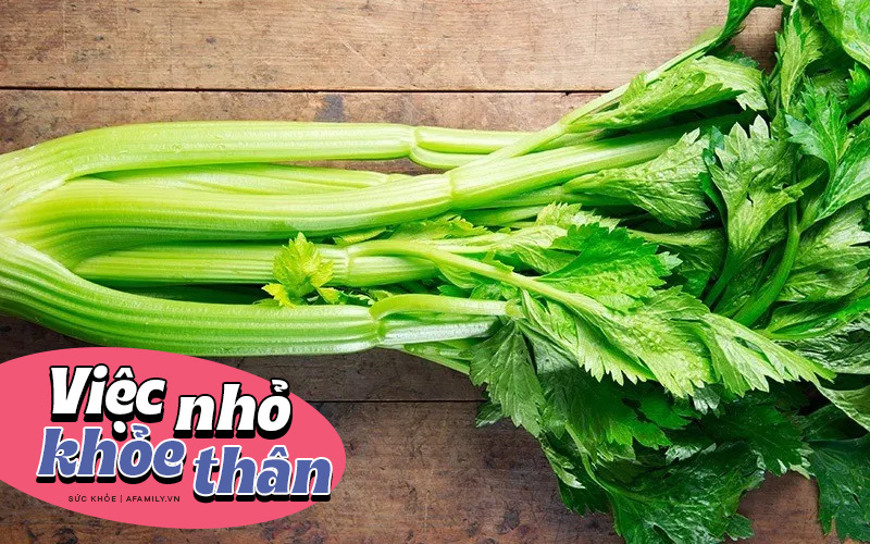 Đây chính xác là những điều xảy ra với cơ thể khi bạn ăn cần tây