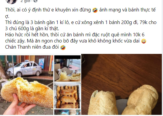 Hàng bán bánh mì ú ụ dừa nổi tiếng Thái Nguyên bất ngờ bị dân mạng chê thậm tệ vì chất lượng không được như quảng cáo - Ảnh 1.