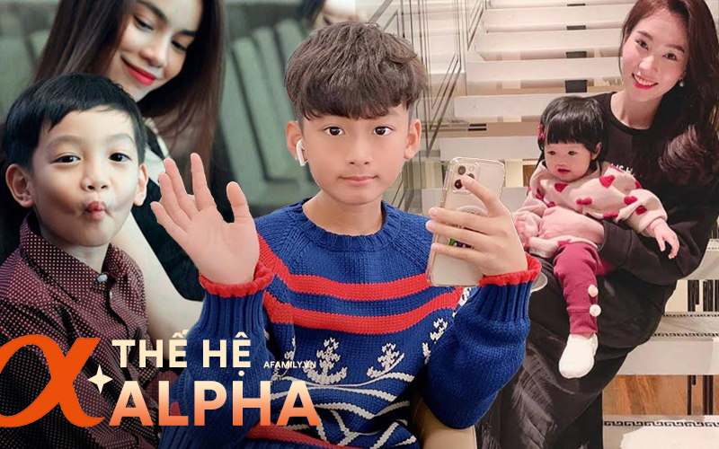10 gương mặt Alpha Kid hot nhất hiện nay: Toàn con sao Việt giàu nứt đố đổ vách, được học những ngôi trường sang xịn nhất nước