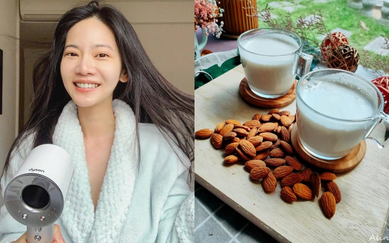 Thức uống đẹp da giữ dáng của người đẹp Hoa ngữ: Phạm Băng Băng uống nước chanh, Tiểu S nhờ cậy đến sữa hạnh nhân 