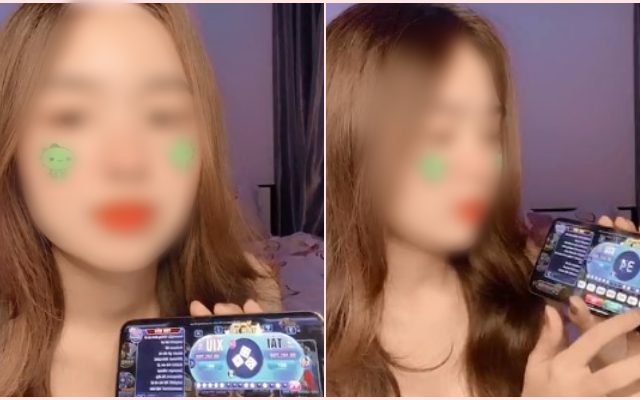 Hot girl nổi tiếng MXH ngang nhiên livestream quảng cáo game cờ bạc online RikVip phiên bản mới