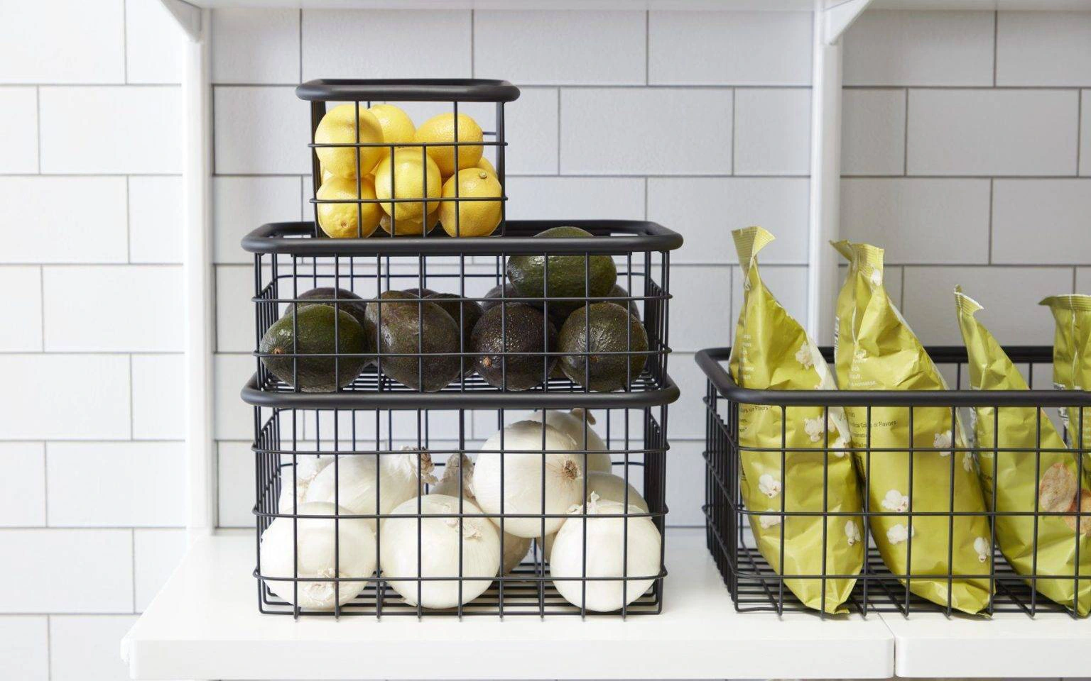 Ý tưởng lưu trữ rau quả thông minh cho căn bếp nhà bạn vừa gọn vừa đẹp