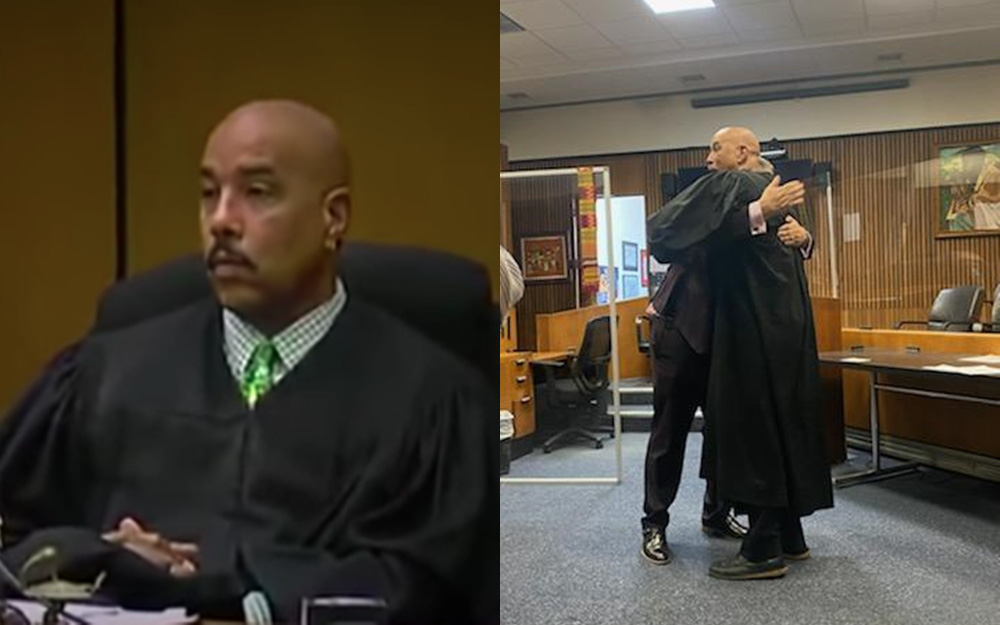 Thẩm phán giảm án cho thiếu niên buôn ma túy, 16 năm sau điều kỳ diệu xảy ra ngay tại tòa án khiến cả hai ôm chầm lấy nhau