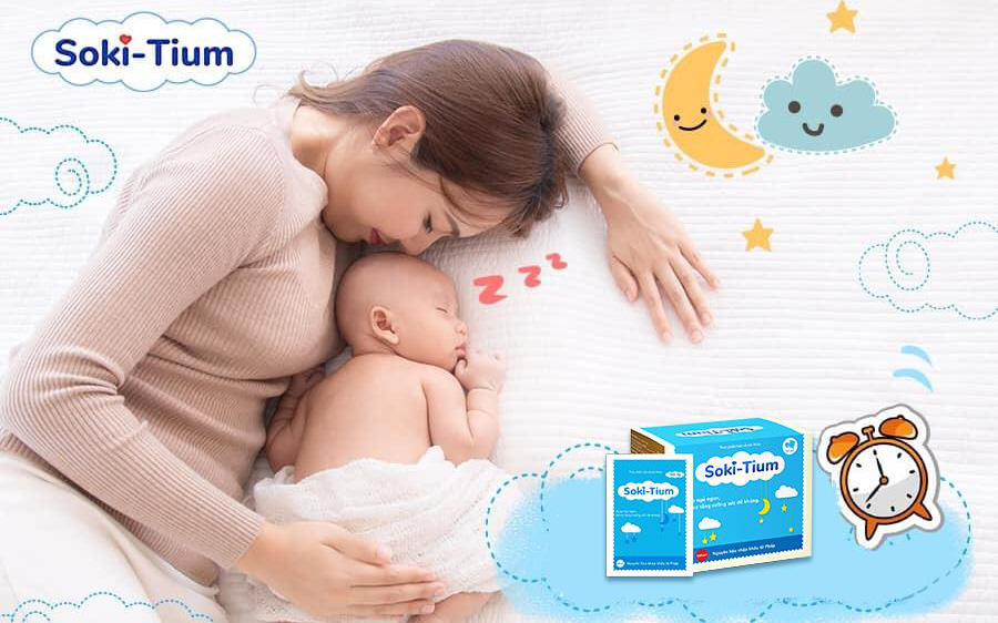 Soki Tium - Giúp mẹ nâng niu giấc ngủ con từ sữa tự nhiên