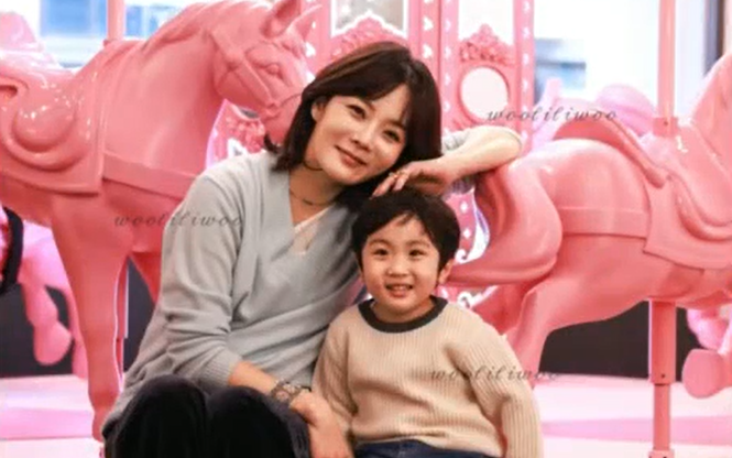 Chae Rim lần đầu công khai cận cảnh gương mặt của con trai sau khi ly hôn chồng trẻ