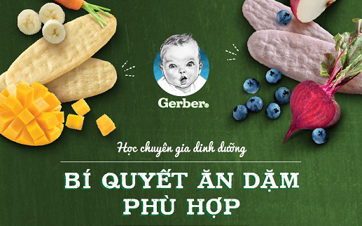 Học chuyên gia dinh dưỡng bí quyết ăn dặm phù hợp cho răng nướu của bé