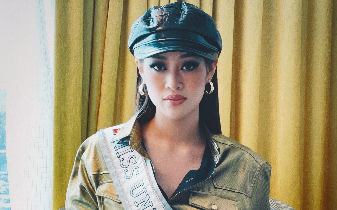 Khánh Vân nổi bật trước dàn Hoa hậu quốc tế trong ngày đầu tập trung ở Miss Universe 2020