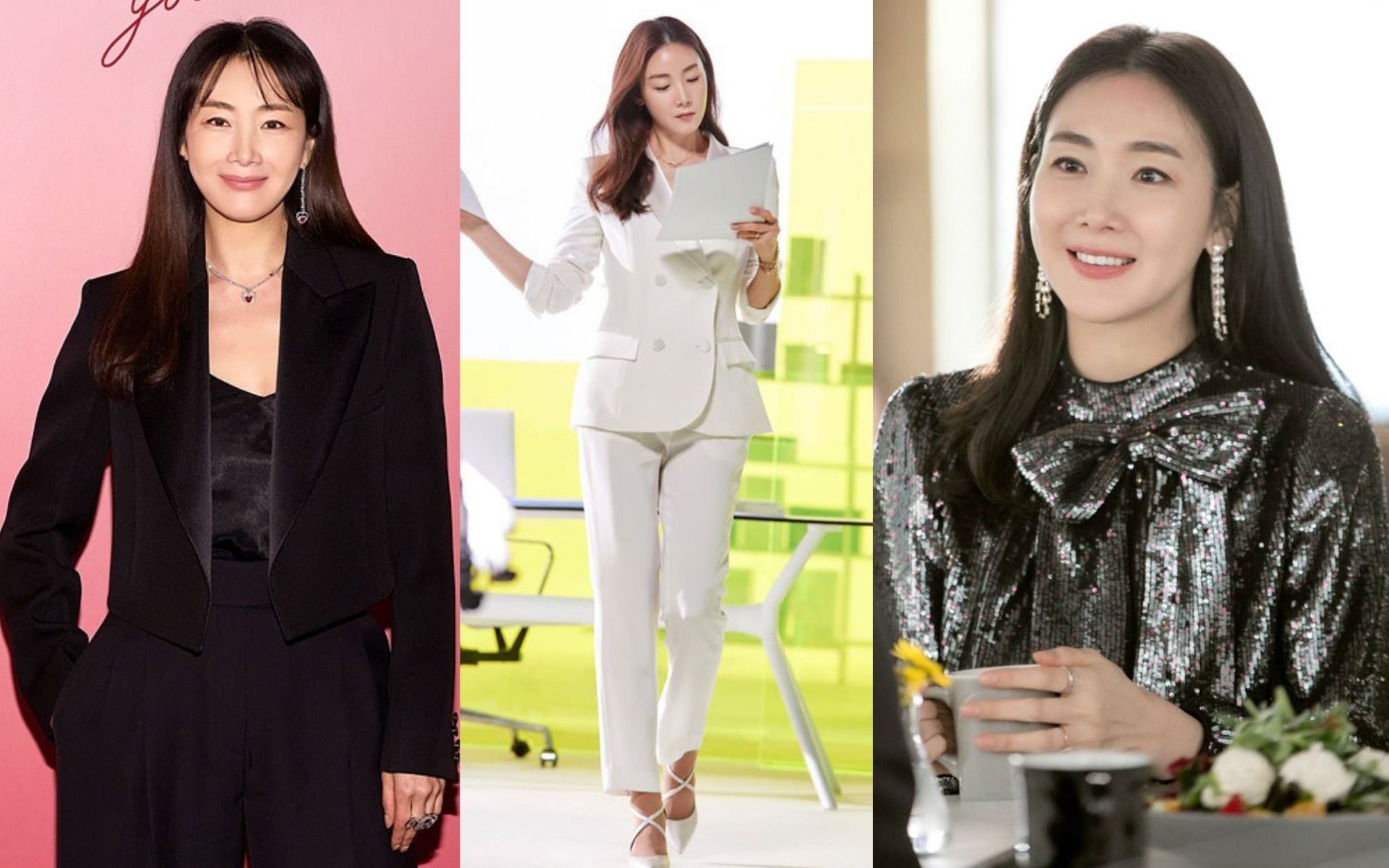 Style của Choi Ji Woo: Chuẩn tổng tài bá đạo, từng diện một chiếc váy đẹp “giật sạch” spotlight của Son Ye Jin
