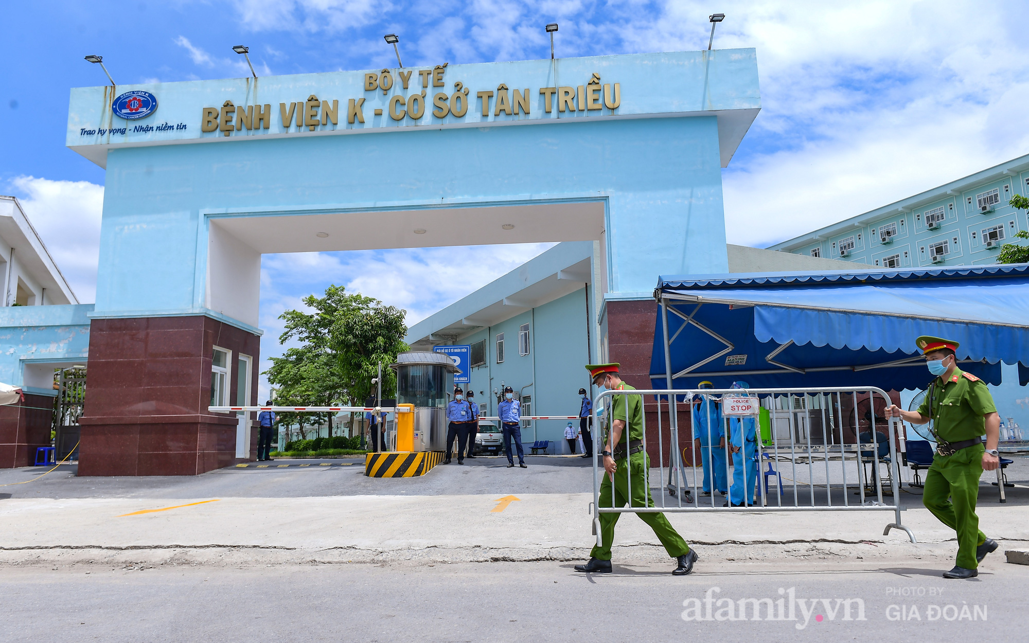 Bệnh viện K cơ sở Tân Triều dỡ phong tỏa sau 37 ngày
