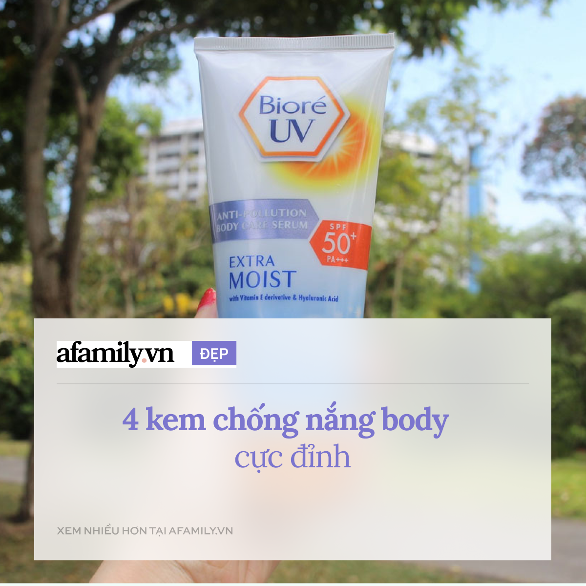 4 lọ kem chống nắng body siêu đỉnh giá chỉ từ 141k mà thấm nhanh như 1 cơn gió - Ảnh 1.