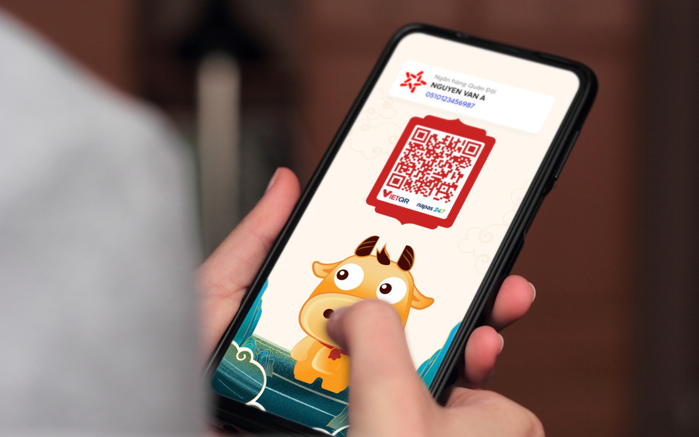 Không mất phí dịch vụ, người tiêu dùng tự tạo và thanh toán vietQR trên App MBBank