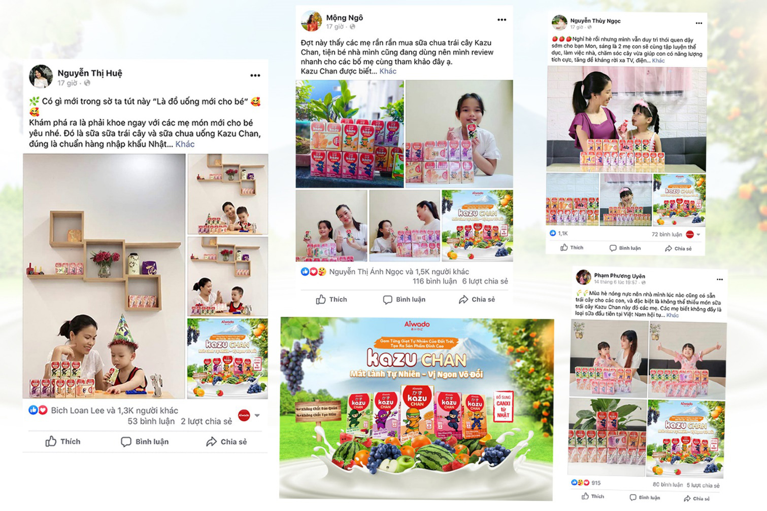 Hội Hotmoms bỉm sữa đồng loạt tin chọn sữa trái cây, sữa chua uống Kazu Chan - Ảnh 5.