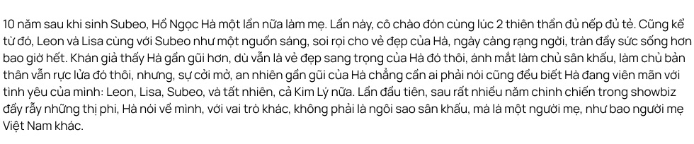 Lần đầu tôi kể: Hà Hồ rồi cũng mở lòng, chia sẻ hạnh phúc làm mẹ - Ảnh 1.