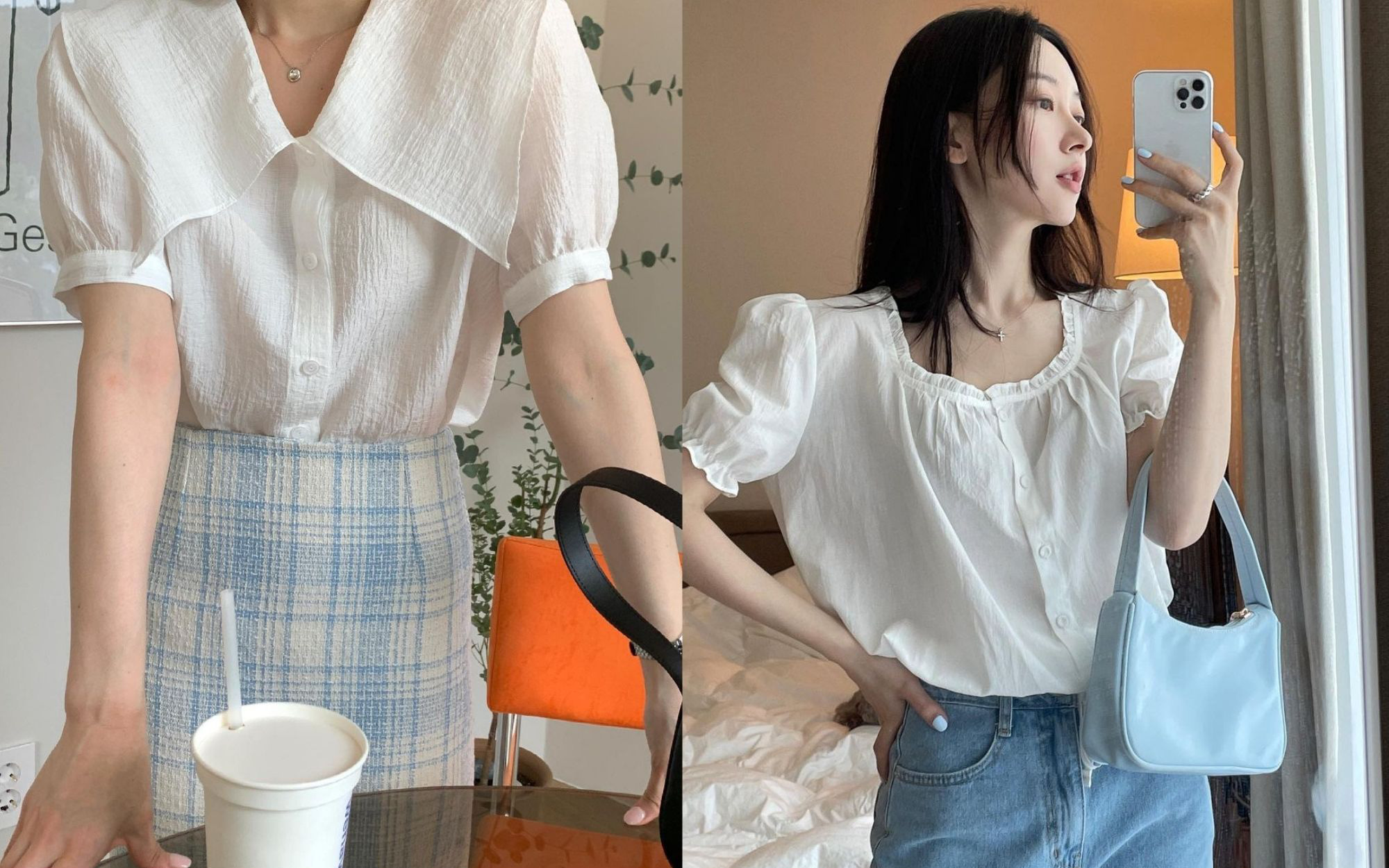 5 kiểu áo blouse trắng phủ sóng hè này: Diện lên &quot;auto&quot; sang chảnh, lên hình sống ảo đẹp mãn nhãn