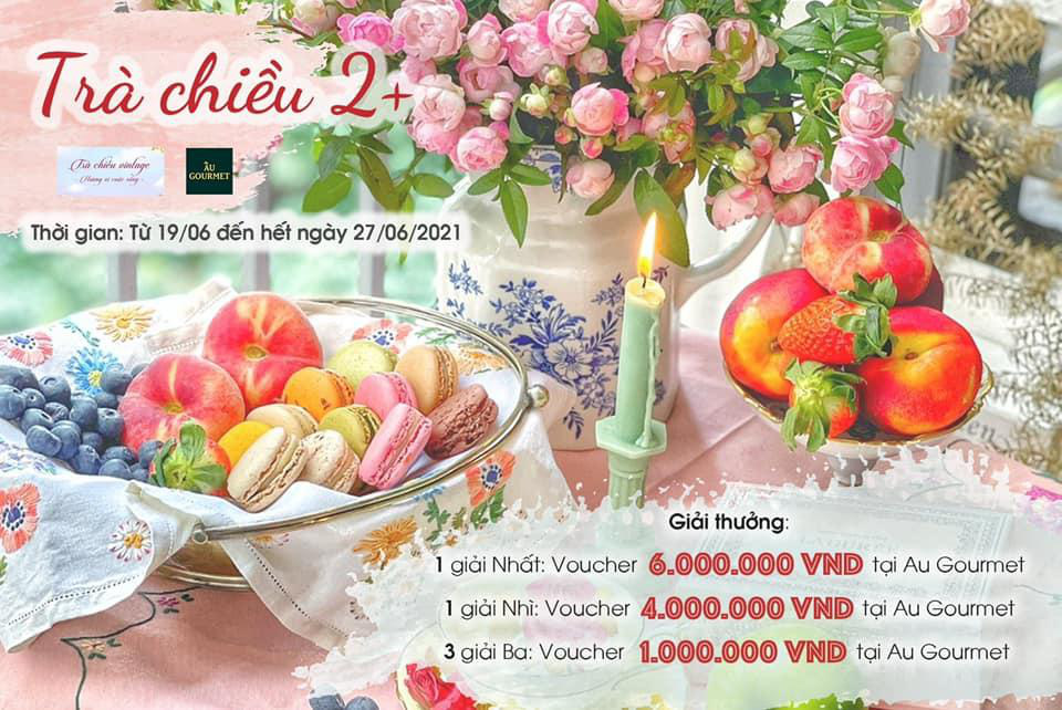 Au Gourmet đồng hành cùng cuộc thi thú vị dành cho hội mê trà chiều - Ảnh 1.