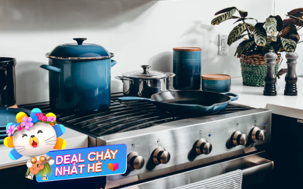 “Rỉ tai” đức lang quân top 10 deal gia dụng nhà bếp, giảm đẫm 50% cho hè phơi phới vui