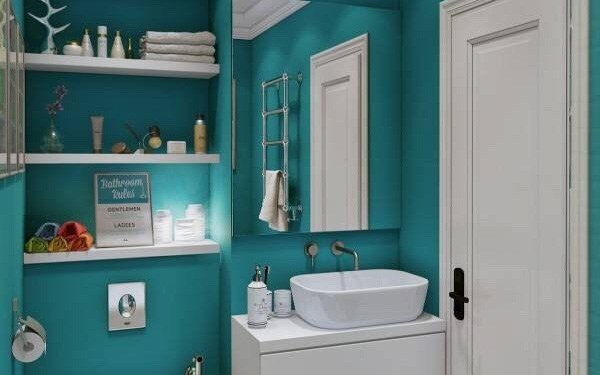 Phòng tắm nhỏ như “nắm tay” cũng trở nên thênh thang nhờ  mẹo thiết kế và lưu trữ thông minh 