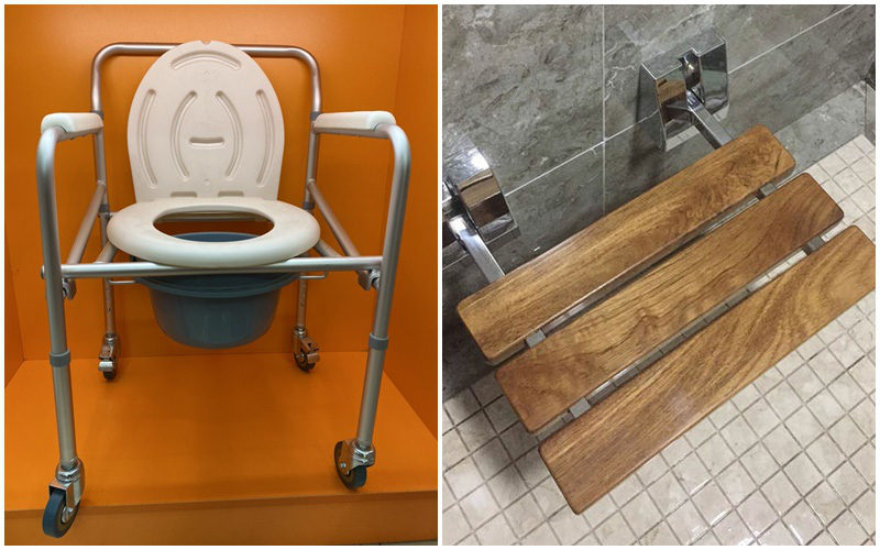 4 loại ghế hữu ích, đảm bảo an toàn nên đặt trong phòng vệ sinh, nhà tắm cho người già