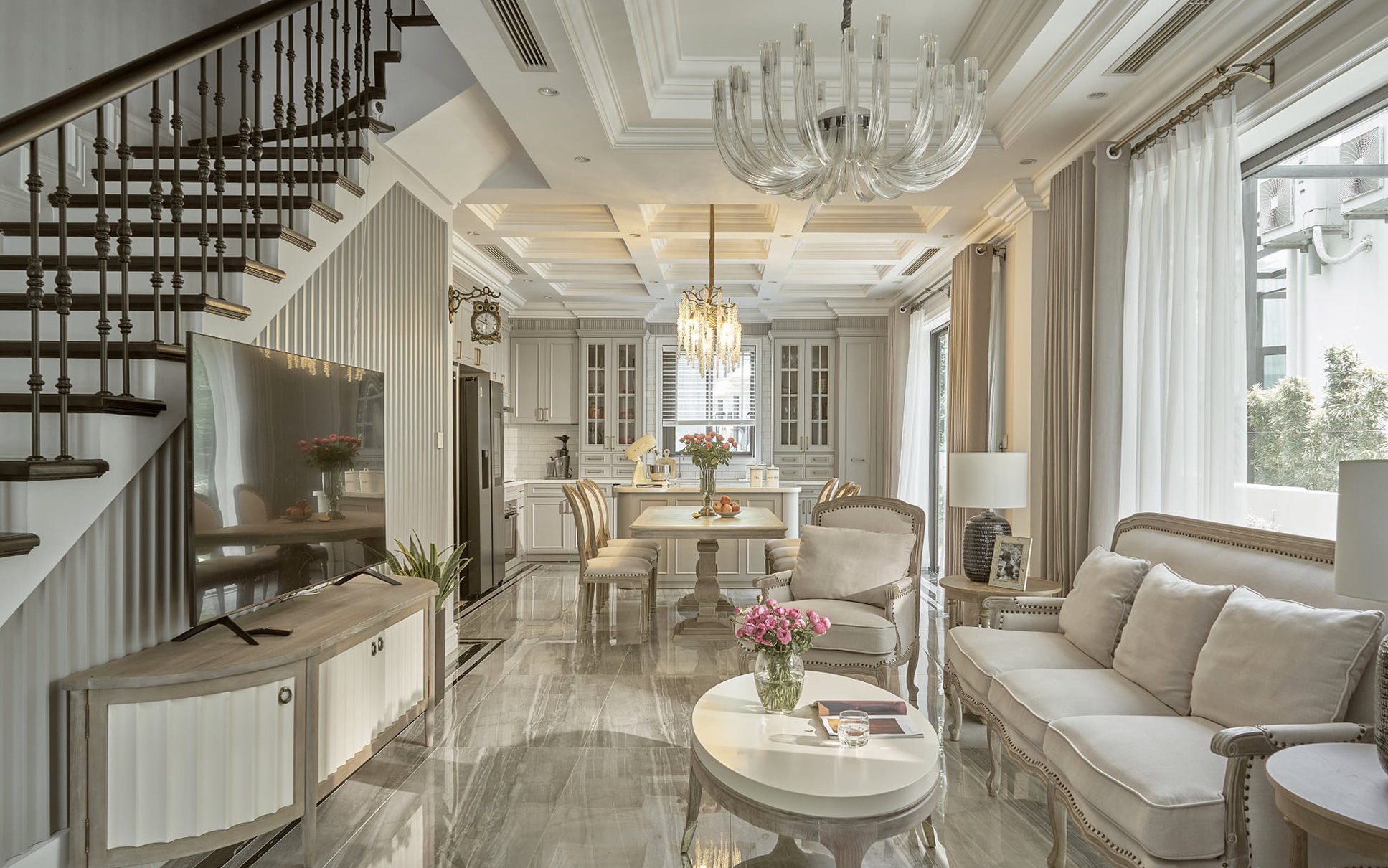 Nhà phố gây ấn tượng cực mạnh với sự kết hợp hoàn hảo của nội thất và phong cách thiết kế ở Hà Nội