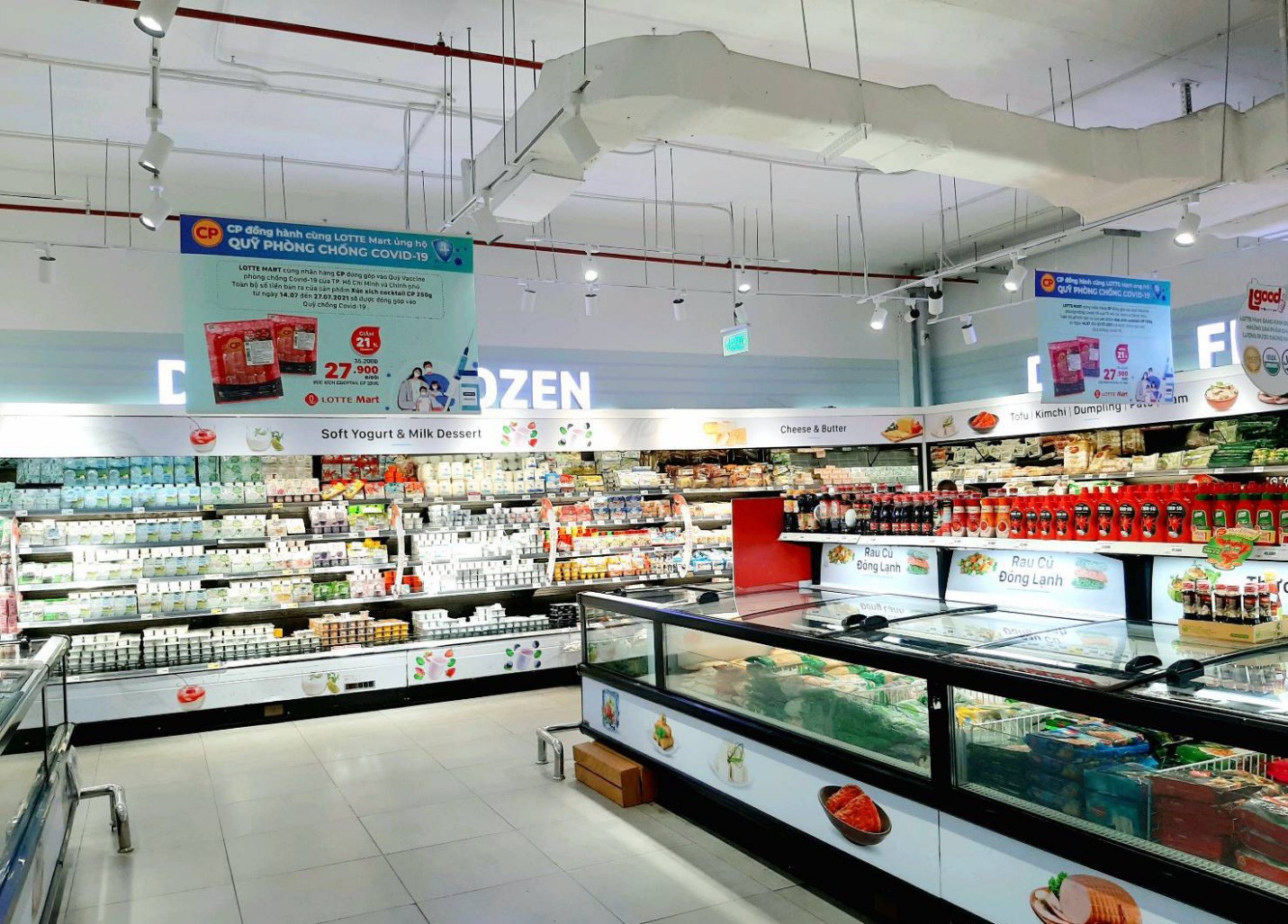 LOTTE Mart hợp tác với nhà sản xuất đồng hành cùng Việt Nam trong cuộc chiến chống Covid-19 - Ảnh 1.