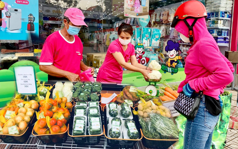 Ngoài siêu thị, người dân ở TP.HCM có thể tới những địa chỉ này mua rau củ, thịt cá