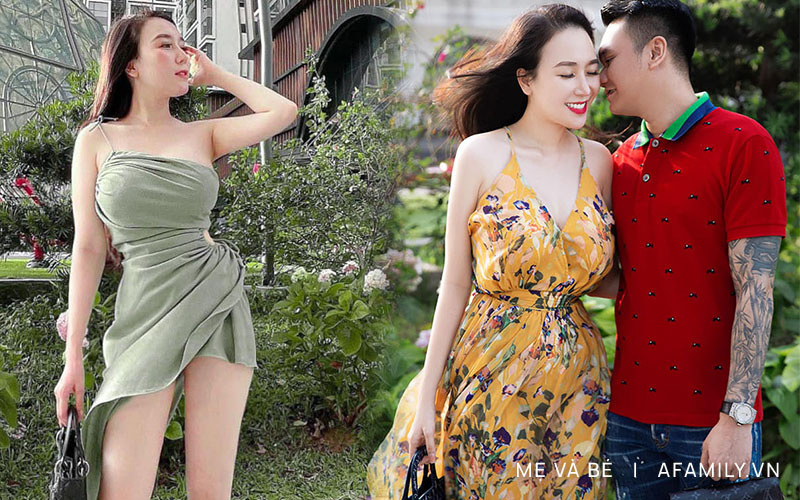 Vợ Khắc Việt đẻ xong mấy tháng cân nặng đã về "đầu 4", tự tin diện đồ sexy khoe dáng, bất ngờ nhất là phản ứng của chồng