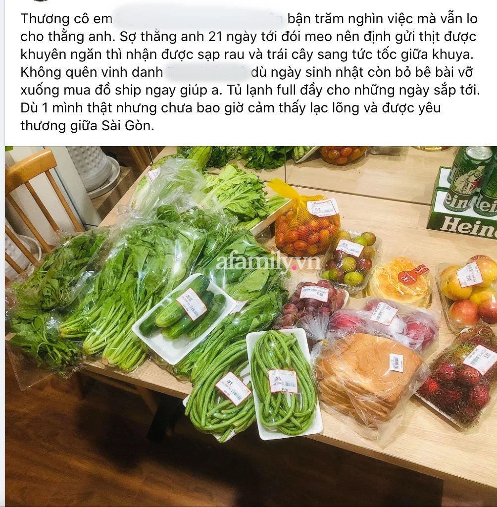 Chưa từng có tiền lệ: Cư dân Sài Gòn tiếp nhau từng mớ rau, nắm ớt, sẵn sàng chi viện cho một đồng nghiệp ngày thường vốn dĩ "chẳng ưa"  - Ảnh 6.