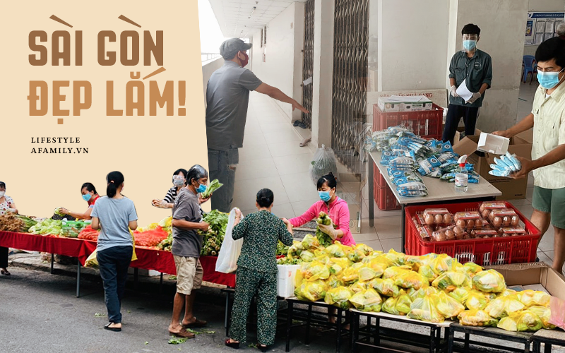 Chưa từng có tiền lệ: Cư dân Sài Gòn tiếp nhau từng mớ rau, nắm ớt, sẵn sàng chi viện cho cả đồng nghiệp mà ngày thường vốn &quot;chẳng ưa&quot; 