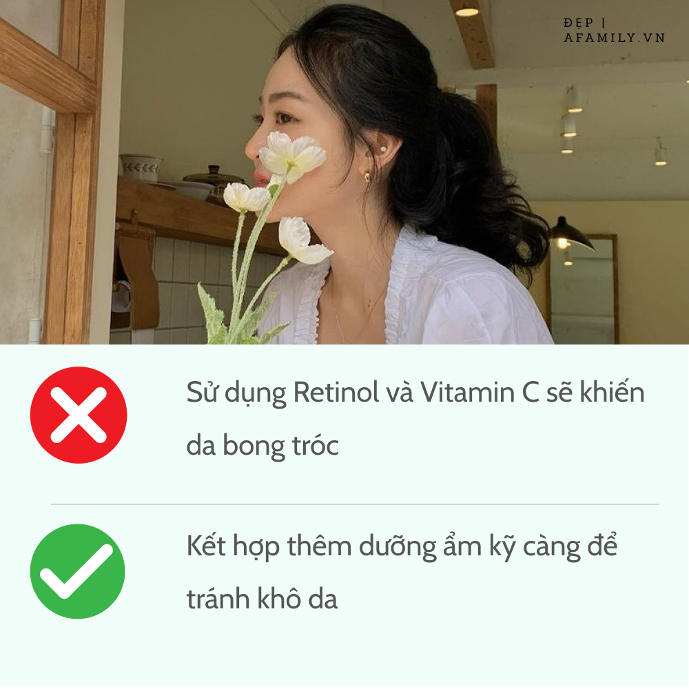 5 sai lầm khi sử dụng retinol và vitamin C khiến da sạm nám và lão hóa không phanh - Ảnh 6.