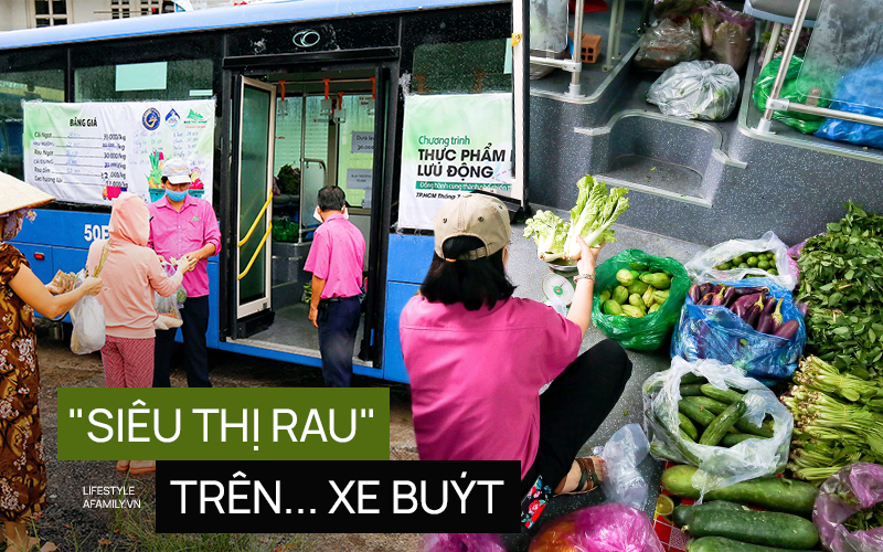 Người Sài Gòn lên xe buýt để... mua rau củ, thịt cá giá bình ổn, đảm bảo an toàn đủ các bước nhưng quan trọng chất lượng liệu ra sao?