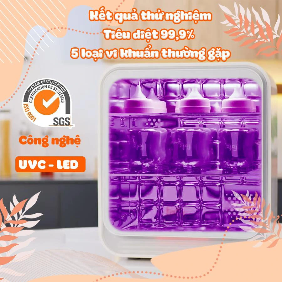 Máy tiệt trùng UV Fatzbaby được Sara Lưu, An Nguy tin dùng đạt chứng nhận SGS tiêu diệt trên 99,9% vi khuẩn - Ảnh 3.