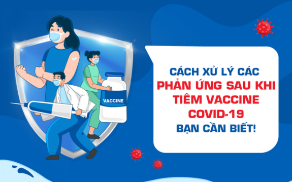 Các phản ứng sau khi tiêm vaccine COVID-19: Biết cách xử lý đúng để không lúng túng!