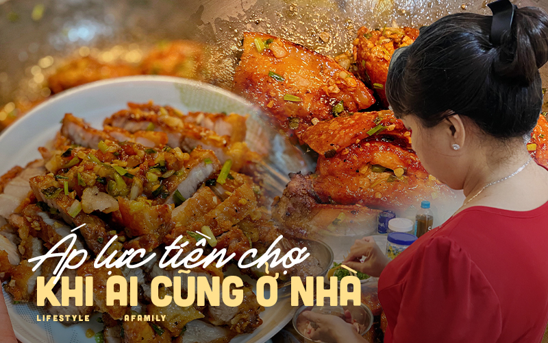 Ở nhà giãn cách, bà mẹ đau đầu với &quot;hạm đội&quot; diệt sạch gần 3kg thịt cho 2 bữa ăn, tiền chợ trước dịch từ 300k thành 700k/ngày