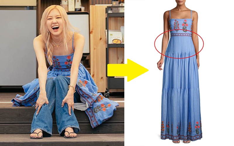 Rosé diện váy maxi dài thượt mà không bị dìm dáng, hóa ra stylist đã chơi chiêu quá khéo &quot;đánh đố&quot; netizen