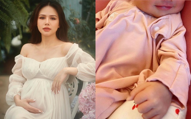 "Phu nhân tập đoàn nghìn tỷ" Phanh Lee hé lộ hình ảnh đáng yêu của con gái 1 tuần tuổi