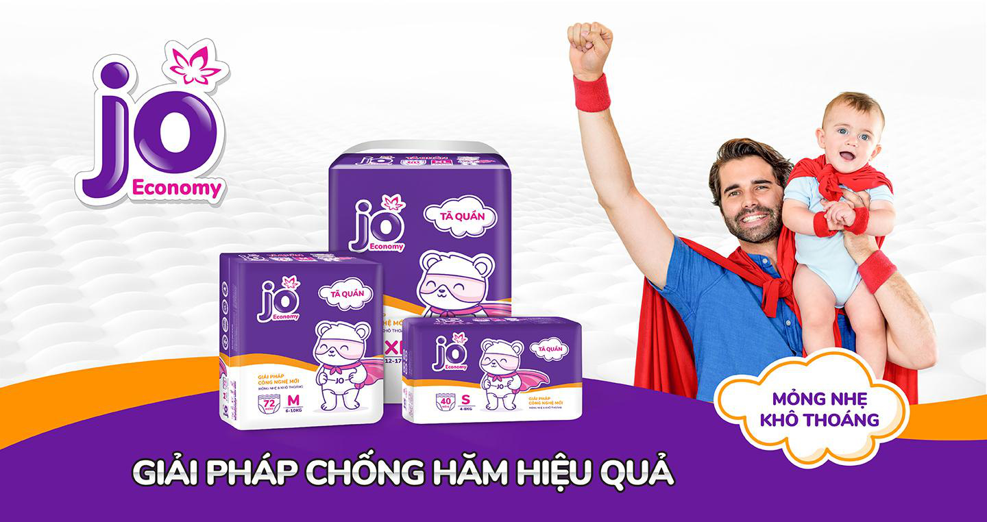 Mỏng nhẹ, khô thoáng - JO Economy  là “bảo bối” mới chăm sóc làn da non mềm của bé - Ảnh 1.