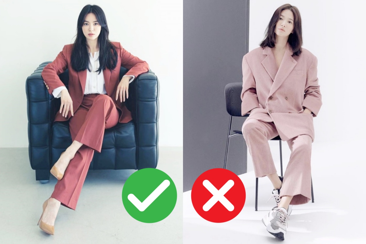 Hiếm lắm mới thấy Song Hye Kyo diện suit mà không bị "gồng", cố quá nhưng không quá cố nữa rồi - Ảnh 10.