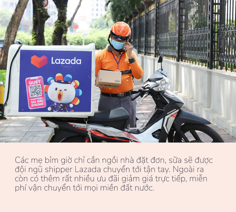 Mẹ bỉm Việt rủ nhau mua sữa Colosmulti trên Lazada: Đặt đơn nhanh gọn, giao trong chớp mắt lại có nhiều ưu đãi giảm giá - Ảnh 2.