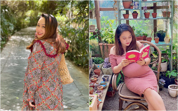 Ái nữ nhà diva Thanh Lam đi nghỉ dưỡng để chuẩn bị lâm bồn, bầu bự nhưng vẫn gây trầm trồ bởi nhan sắc quyến rũ