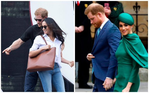 Hai tấm hình cho thấy Harry và Meghan đã thay đổi rất nhiều, tình hình hiện tại đầy chua chát