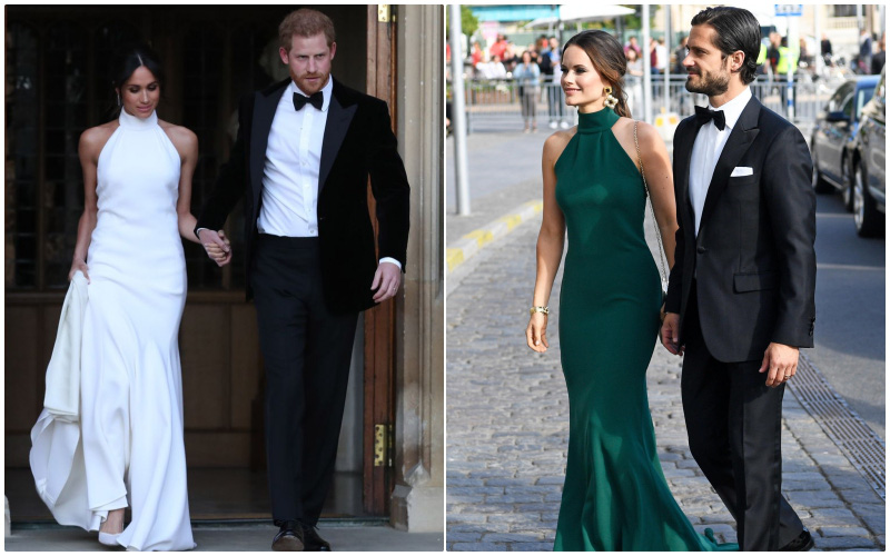 Meghan Markle từng có thời đỉnh cao mặc đẹp, đến độ Công nương Thụy Điển cũng phải diện lại thiết kế copy theo mẫu