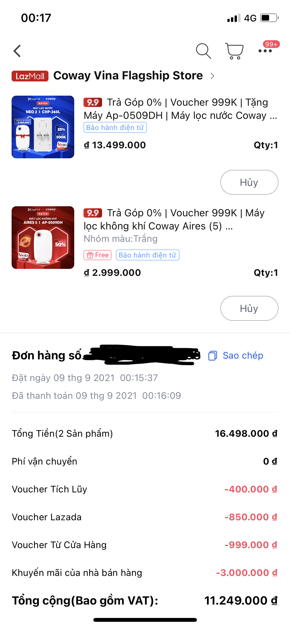 Loạt thành tích săn sale 9.9 cực khủng gây chấn động cõi mạng, có bill giảm sốc đến vài triệu bạc - Ảnh 1.