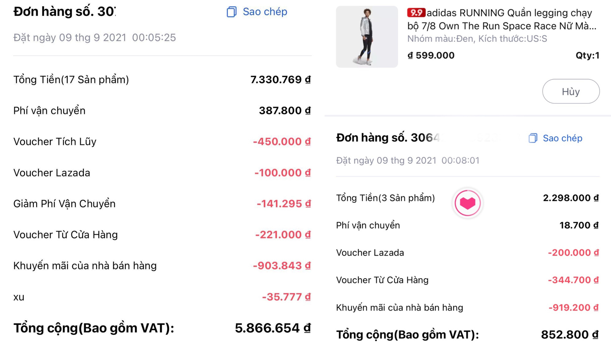 Loạt thành tích săn sale 9.9 cực khủng gây chấn động cõi mạng, có bill giảm sốc đến vài triệu bạc - Ảnh 2.